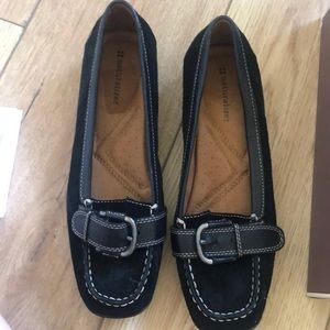 Black suede loafer Naturalizer